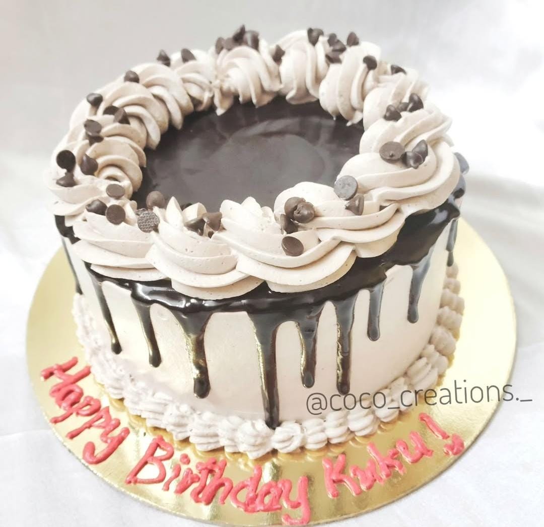 Chocolate chips cake