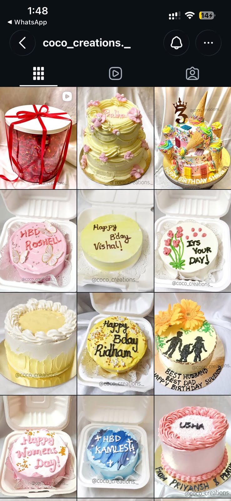Coco Creations Chocolates and cakes